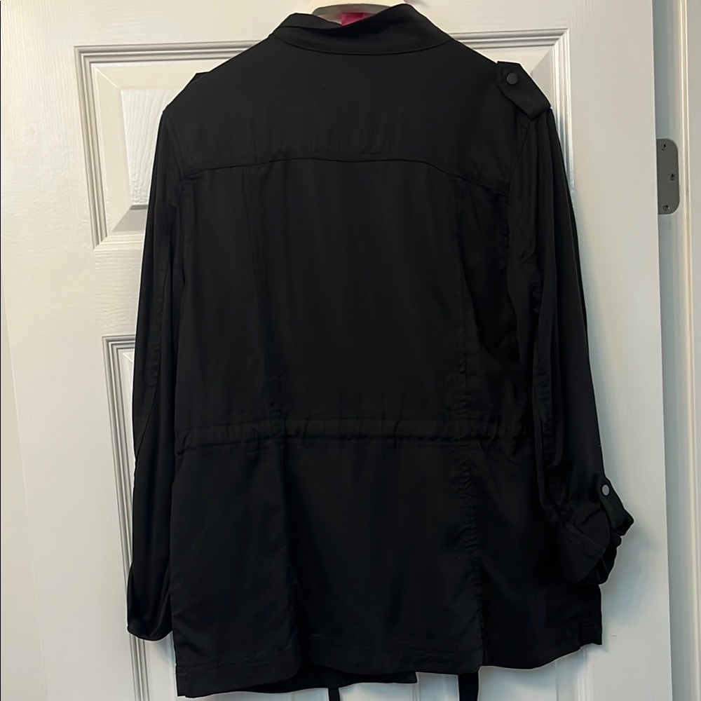 Workshop Black Tencel Utility Jacket - image 6